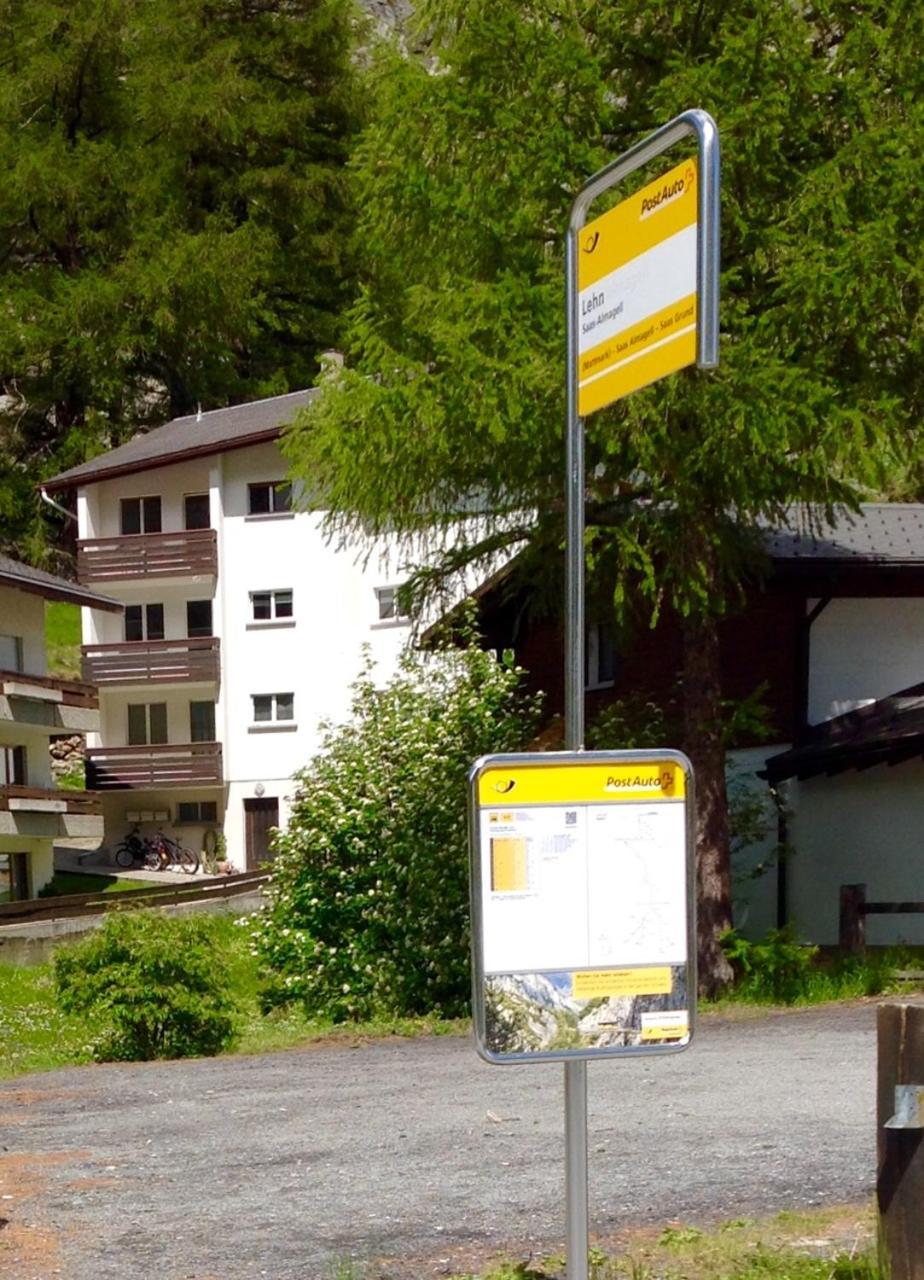 Appartement Lehnbach Saas-Almagell Exteriör bild